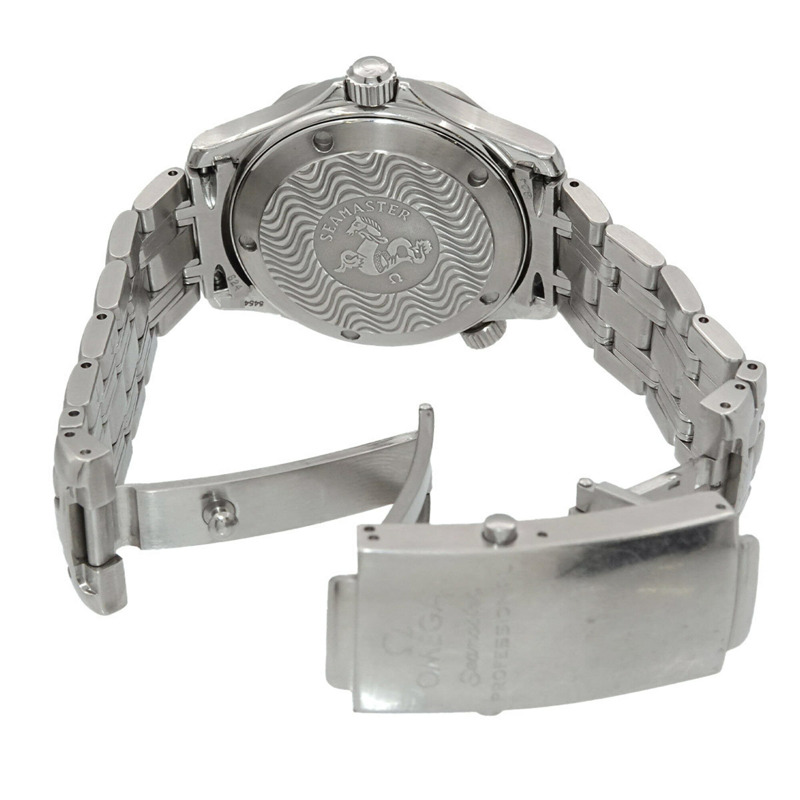 歐米茄海馬系列專業腕錶 2562 80 男童腕錶，日期顯示，海軍藍，石英錶-3