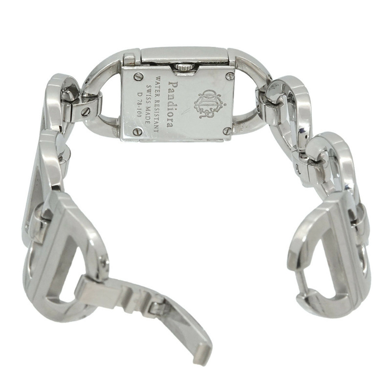 Christian Dior Pandio La D78-100 女士腕錶 白色石英錶-3