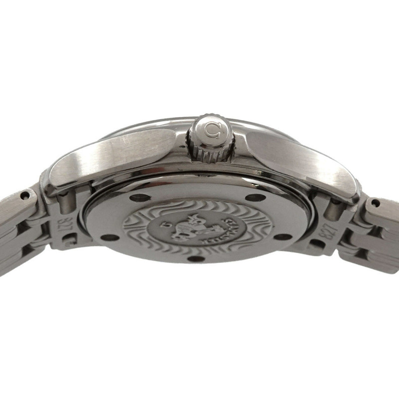 歐米茄海馬系列120公尺2571 81女錶，日期顯示，藍色錶盤，石英錶-5