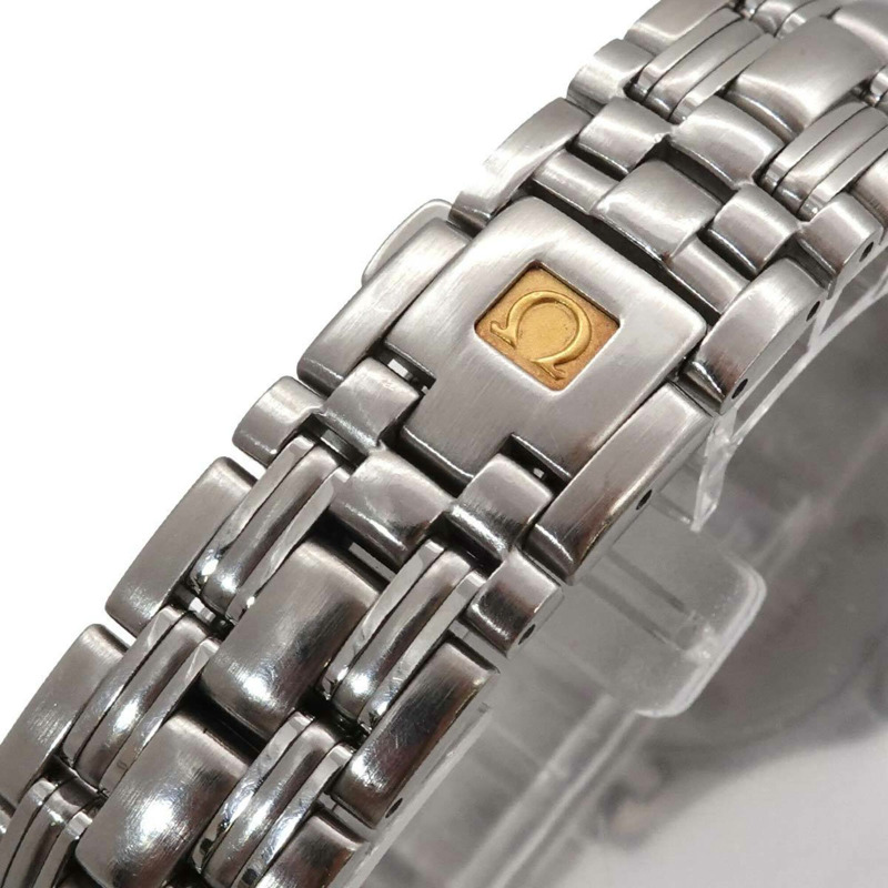 歐米茄海馬系列120公尺2571 81女錶，日期顯示，藍色錶盤，石英錶-6