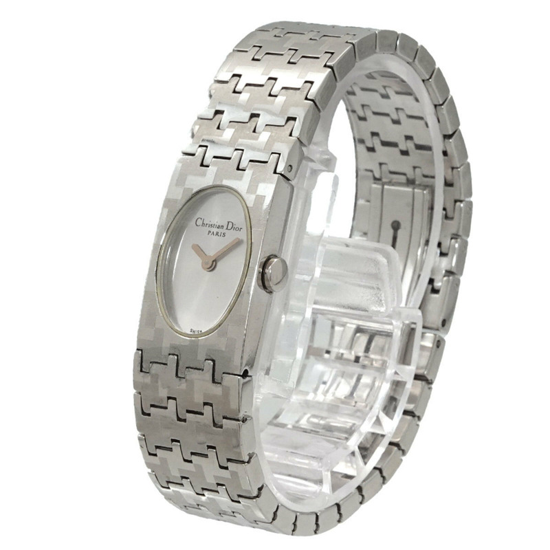 Christian Dior Miss D70 100 女士腕錶，銀色，石英錶-1