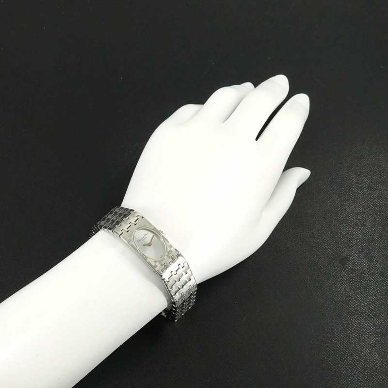 Christian Dior Miss D70 100 女士腕錶，銀色，石英錶-2