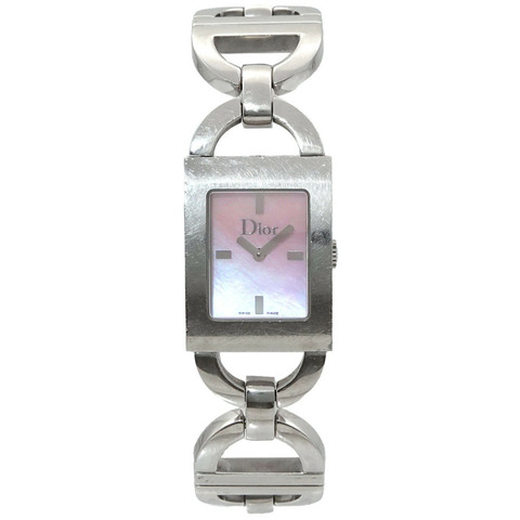 Christian Dior Maris D78-109 女士腕錶，粉紅色錶殼，石英錶