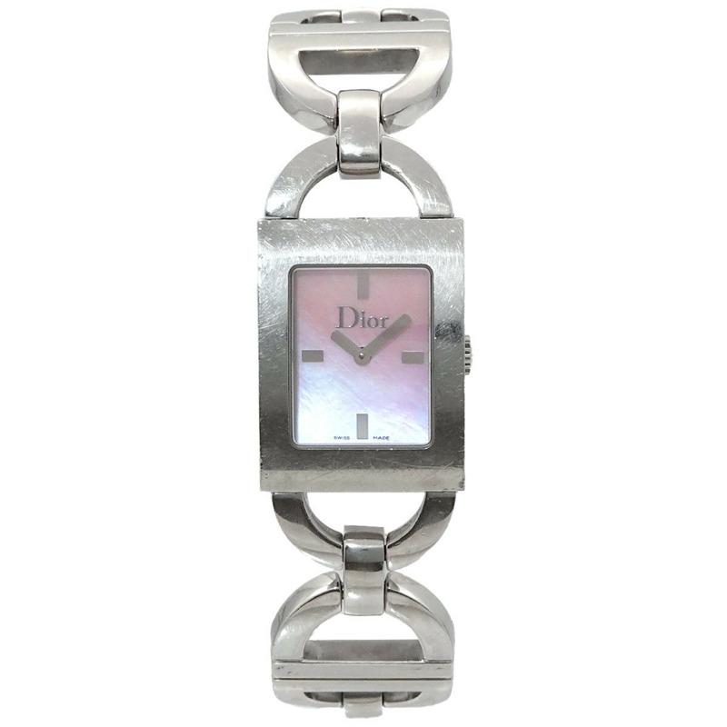 Christian Dior Maris D78-109 女士腕錶，粉紅色錶殼，石英錶-0