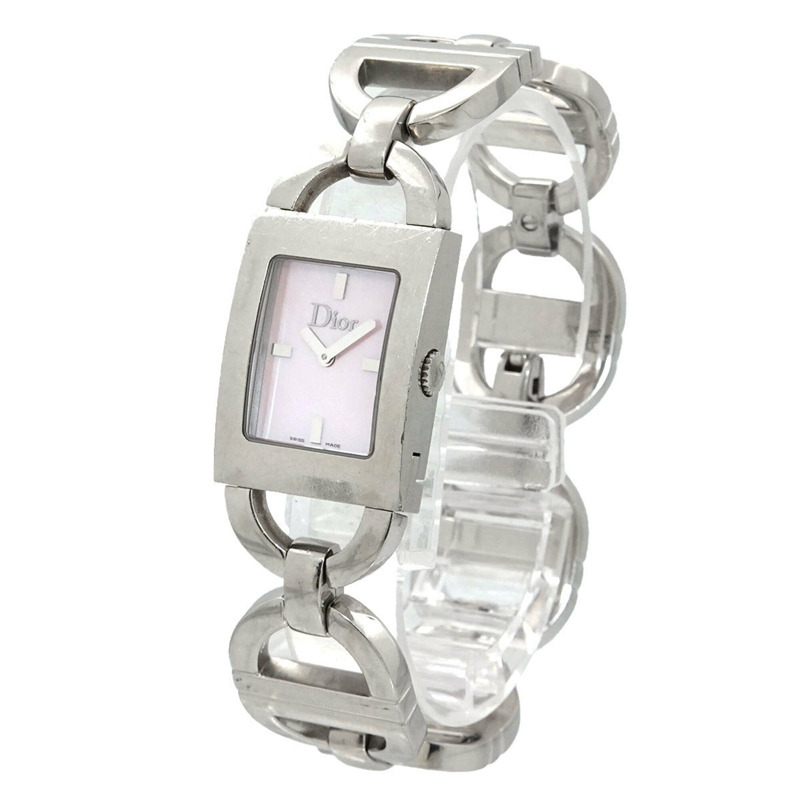 Christian Dior Maris D78-109 女士腕錶，粉紅色錶殼，石英錶-1