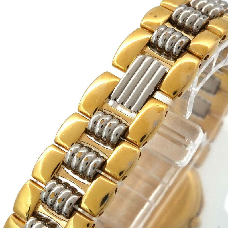 Christian Dior Octagon D48-133 女士腕錶，日期顯示，金色，石英錶-5