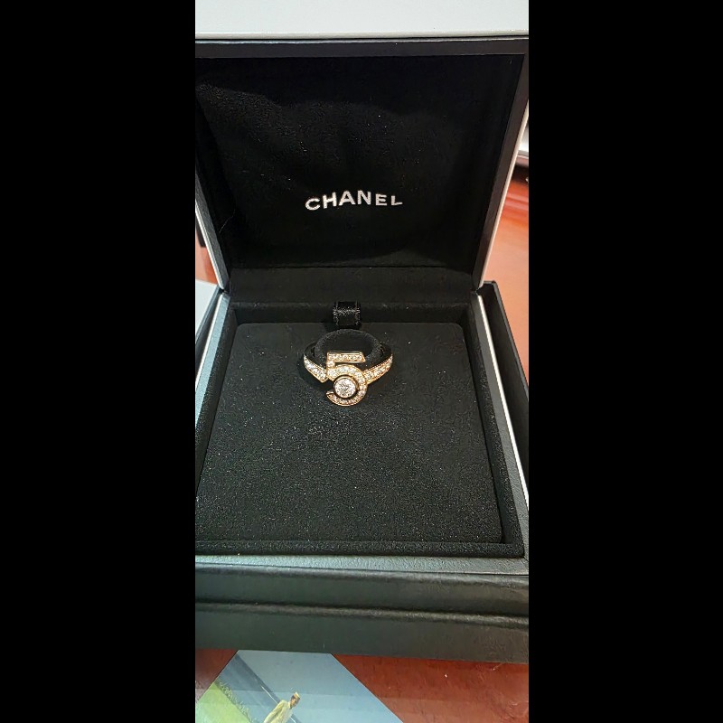 CHANEL N°5系列鑽石戒指-0
