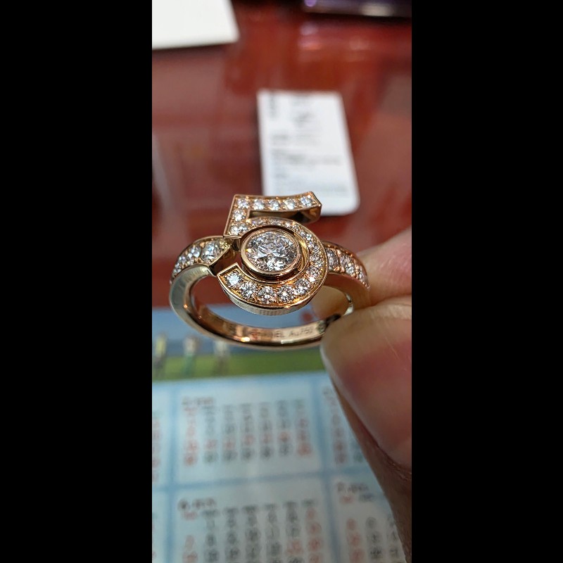 CHANEL N°5系列鑽石戒指-5