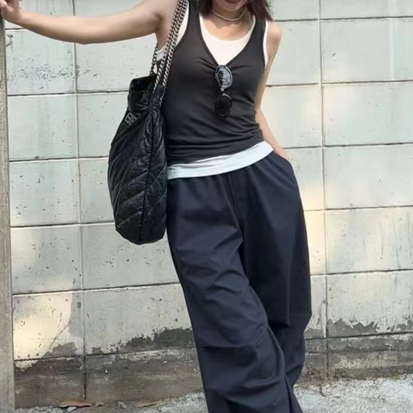 Balenciaga巴黎世家Crush黑銀垃圾袋包中號🧃-21