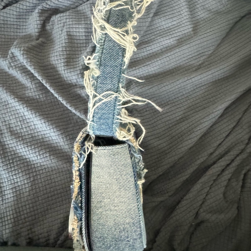 Diesel 牛仔斜背包-5