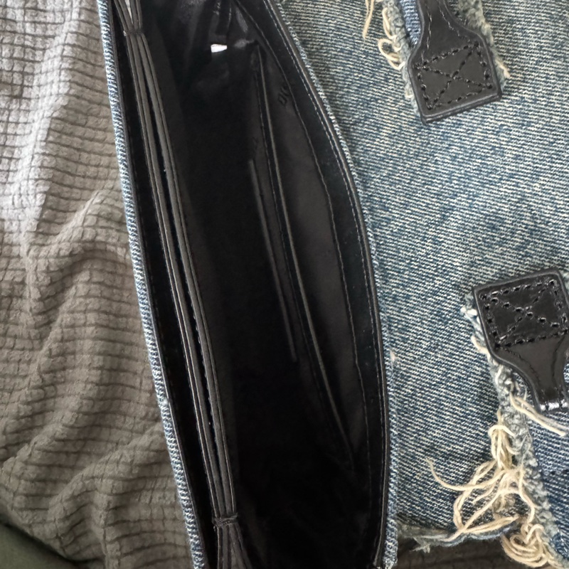 Diesel 牛仔斜背包-8