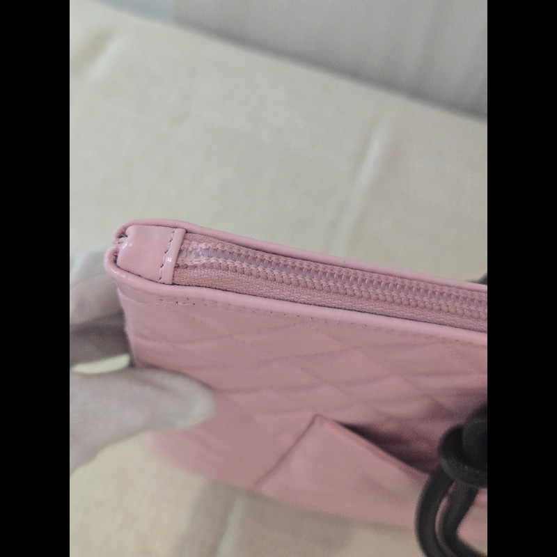 經典不敗｜CHANEL 康朋系列 粉黑托特包 手提包 💖-5