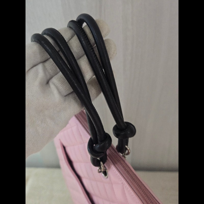 經典不敗｜CHANEL 康朋系列 粉黑托特包 手提包 💖-6