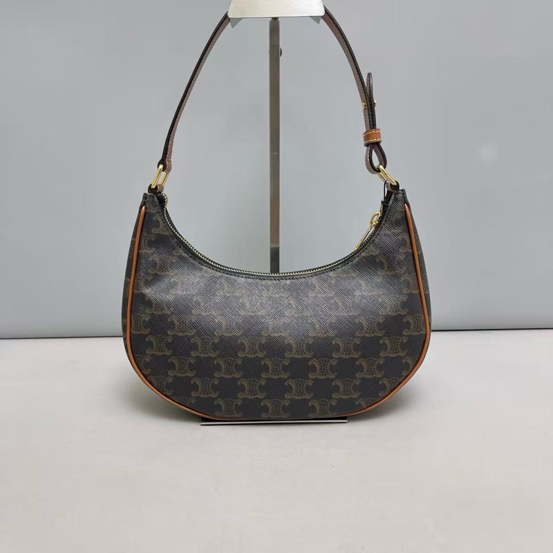 Celine賽琳Ava老花凱旋門腋下包尺寸25×12 附件：🈚-0