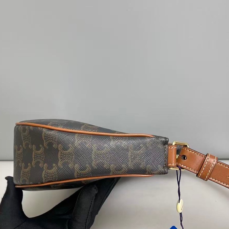 Celine賽琳Ava老花凱旋門腋下包尺寸25×12 附件：🈚-8