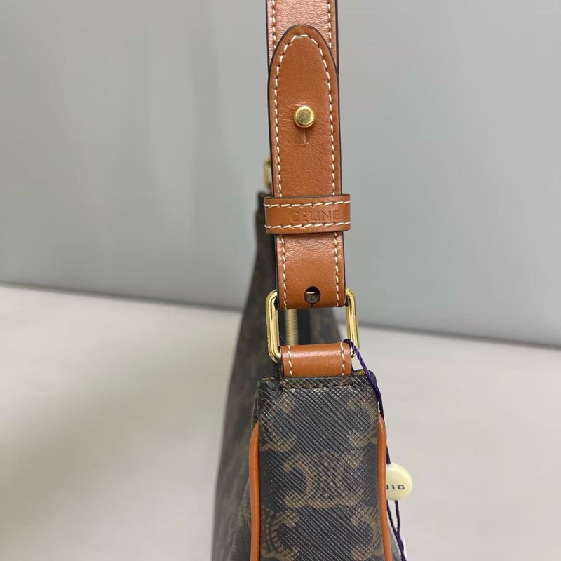 Celine賽琳Ava老花凱旋門腋下包尺寸25×12 附件：🈚-9