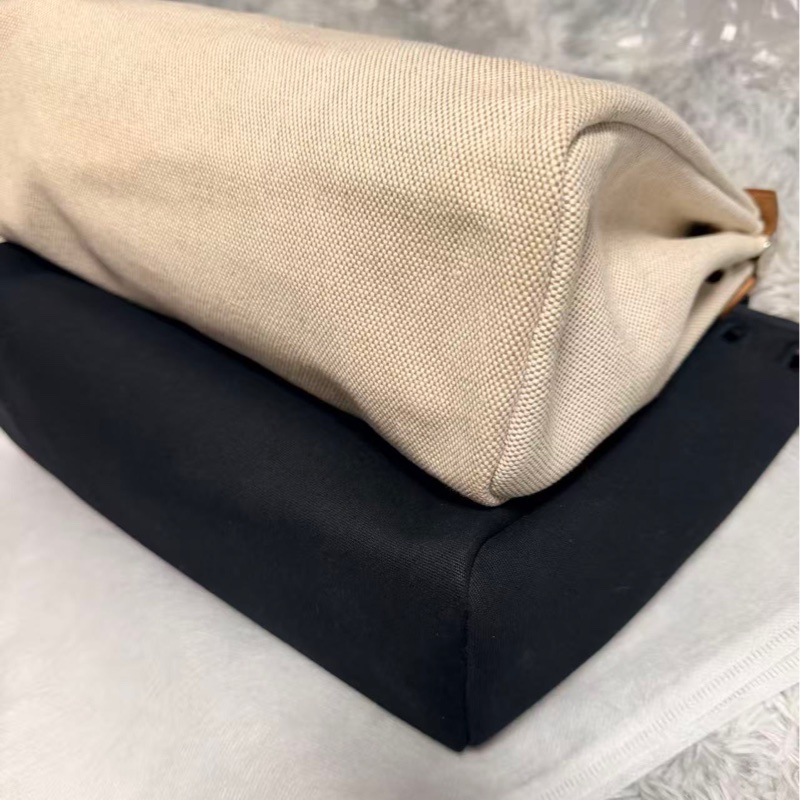 Hermes Herbag 31 棕色皮革 （附黑白兩色替換袋）-11