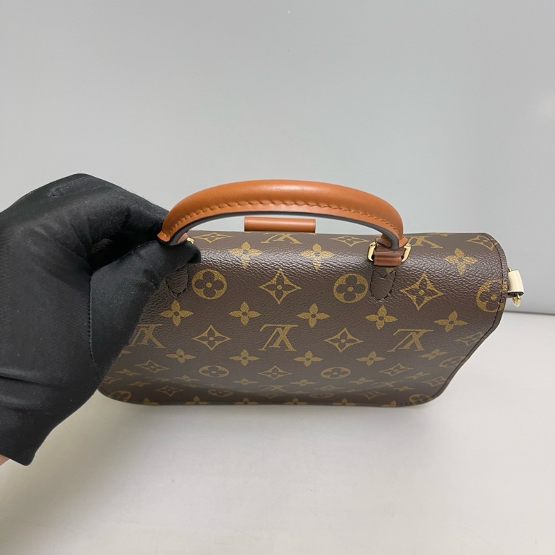 LV路易威登Vaugirard老花拼白郵差包尺寸26×20 附件肩帶 塵袋 。-5