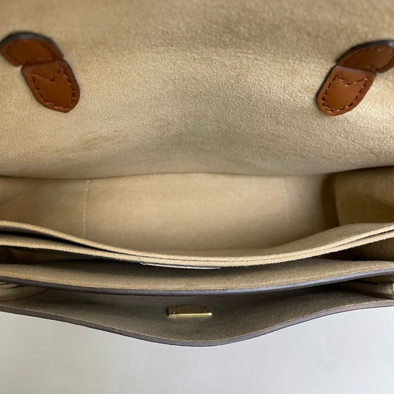 LV路易威登Vaugirard老花拼白郵差包尺寸26×20 附件肩帶 塵袋 。-8