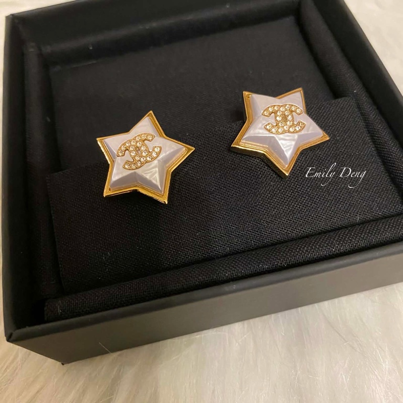 Chanel 星星耳夾-2