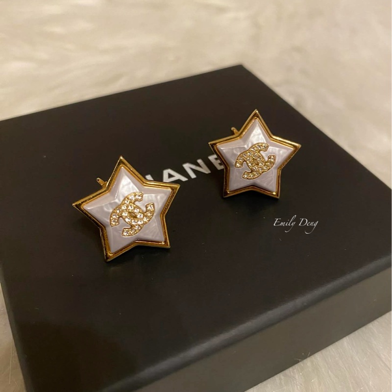 Chanel 星星耳夾-3