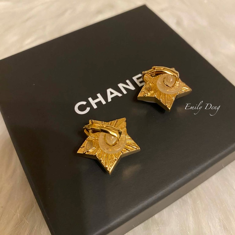 Chanel 星星耳夾-4