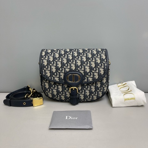 Dior迪奧Bobby中號老花馬鞍包 尺寸22×17 附件 塵袋
