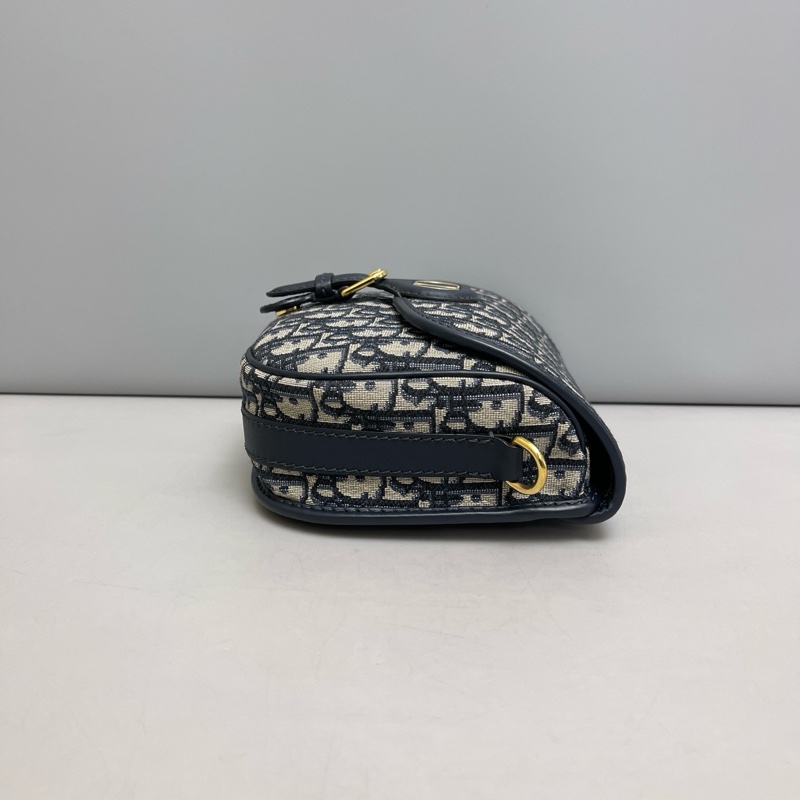 Dior迪奧Bobby中號老花馬鞍包 尺寸22×17 附件 塵袋-2