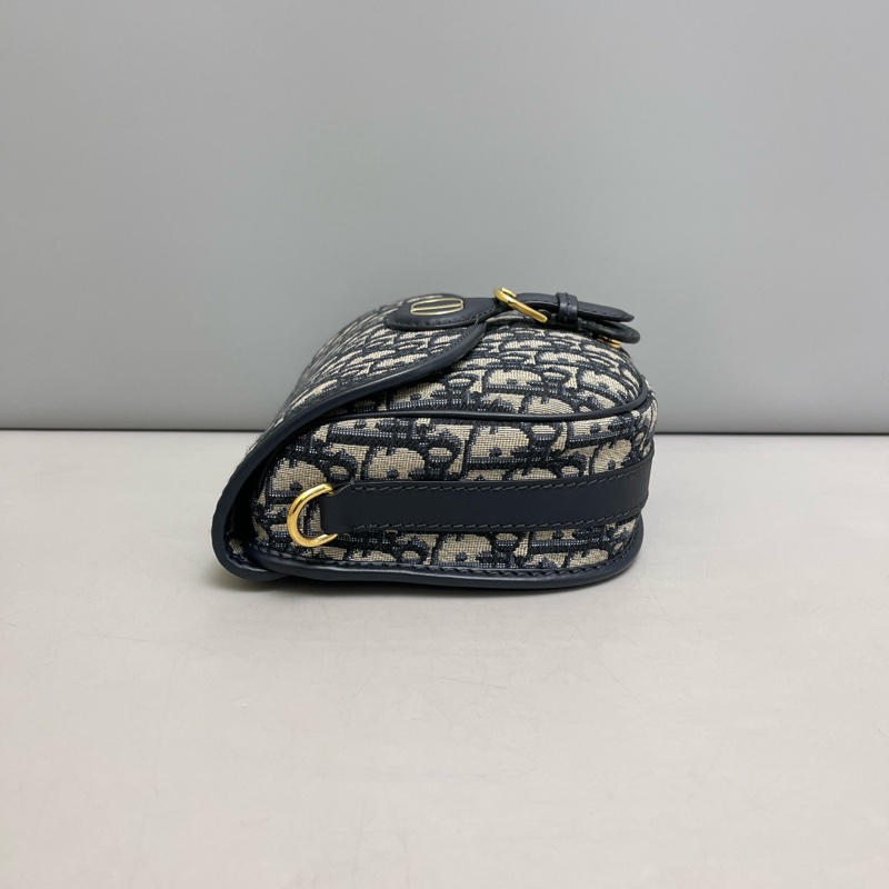 Dior迪奧Bobby中號老花馬鞍包 尺寸22×17 附件 塵袋-3
