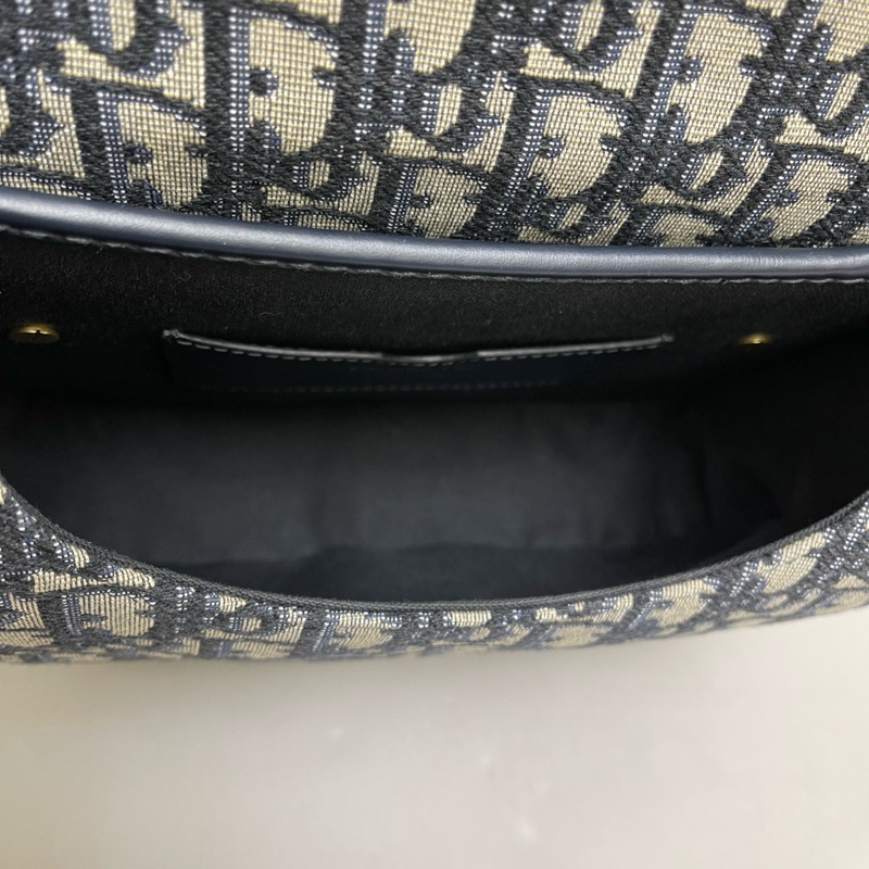 Dior迪奧Bobby中號老花馬鞍包 尺寸22×17 附件 塵袋-8
