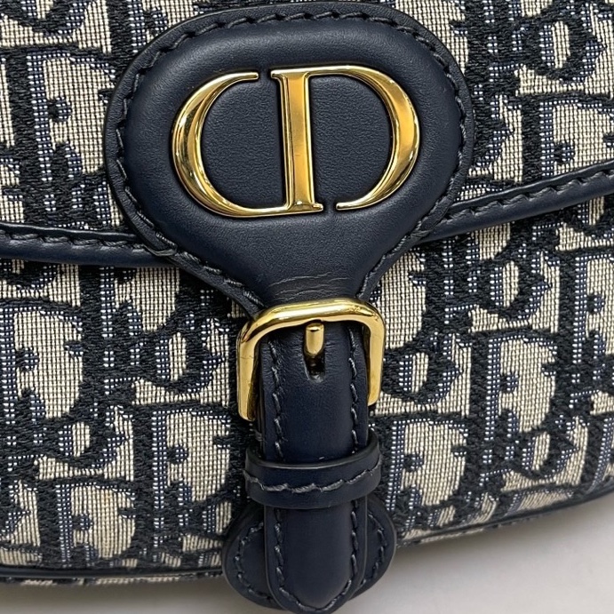 Dior迪奧Bobby中號老花馬鞍包 尺寸22×17 附件 塵袋-9
