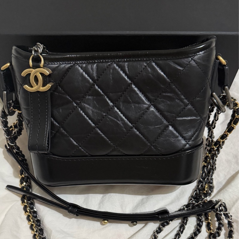 Chanel絕版流浪包小號-0