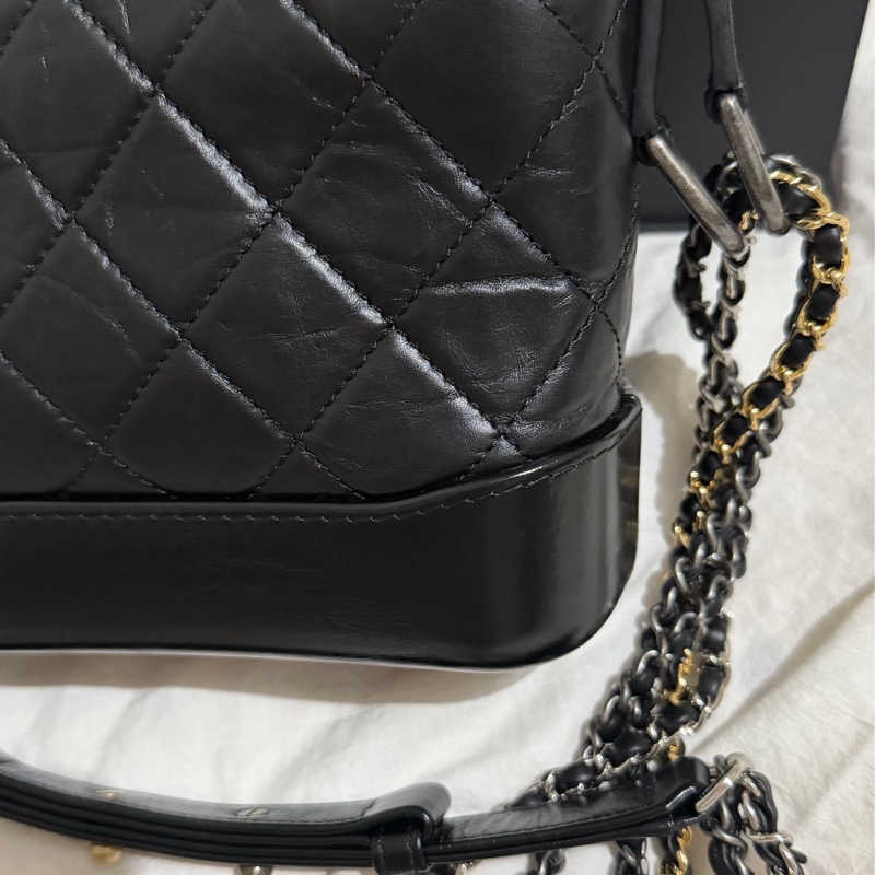 Chanel絕版流浪包小號-3