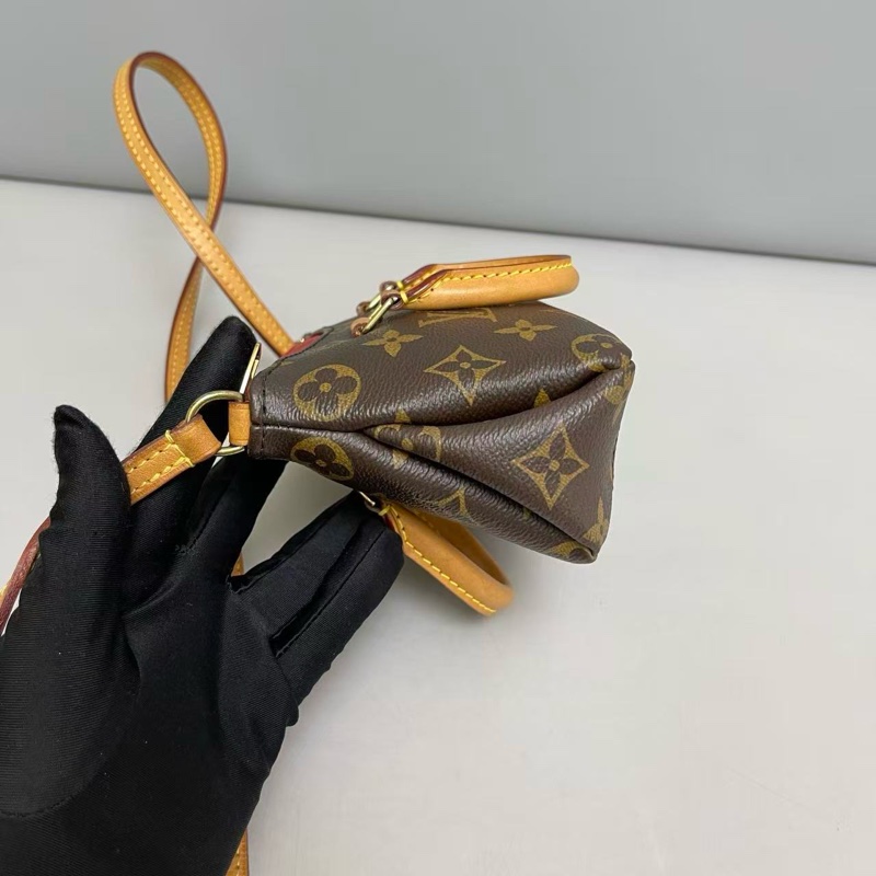 Louis Vuitton路易威登Pallas nano老花红色传奇包尺寸18×10。-2