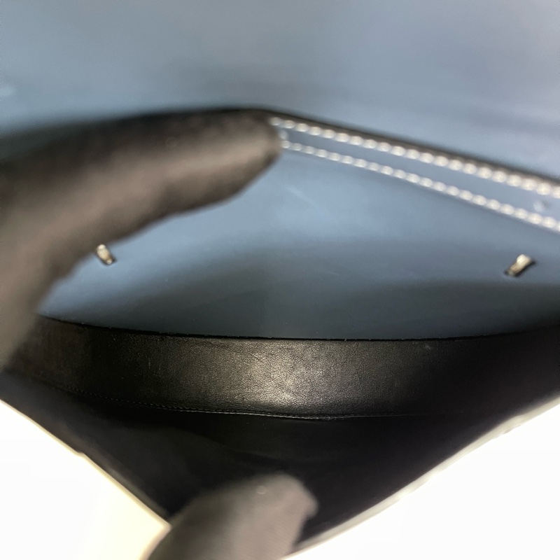 Loewe羅意威Heel霧霾藍全皮馬鞍包 尺寸18×15 附件：原肩帶。-8