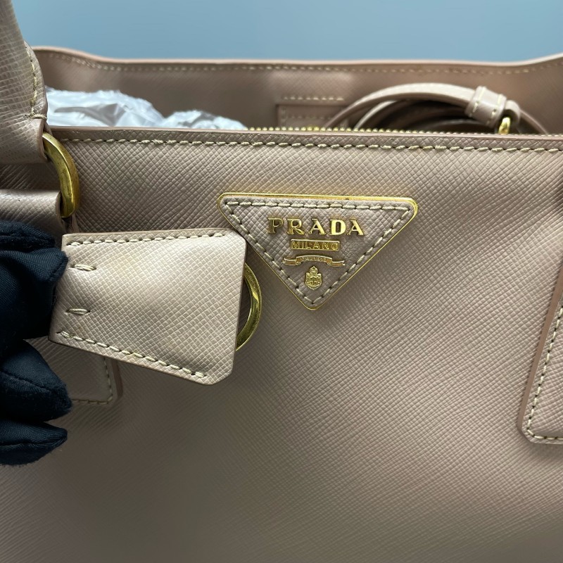 Prada普拉達殺手包中號裸粉色-5