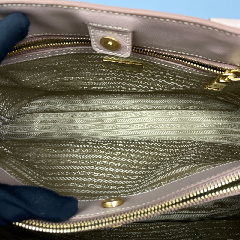 Prada普拉達殺手包中號裸粉色-6