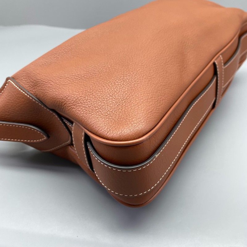 Celine romy焦糖色腋下包中號肩背包-3