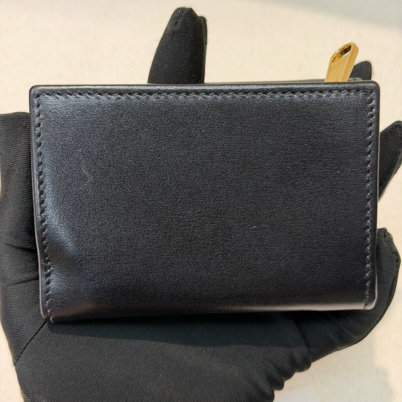 Gucci 1955黑色三摺短夾 XB830-20