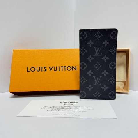 【全新閒置/芯片款】 LV Monogram Eclipse 黑武士老花 長夾 （專櫃23,900）