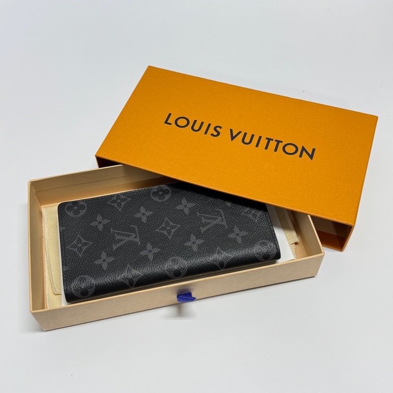 【全新閒置/芯片款】 LV Monogram Eclipse 黑武士老花 長夾 （專櫃23,900）-3