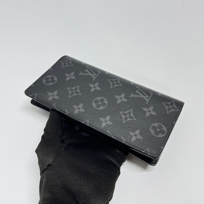 【全新閒置/芯片款】 LV Monogram Eclipse 黑武士老花 長夾 （專櫃23,900）-5