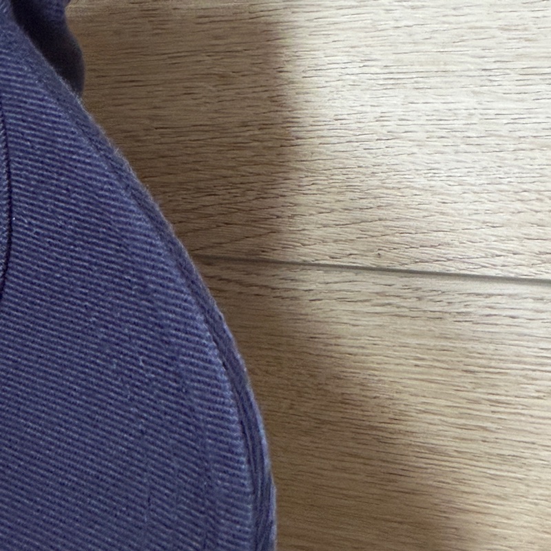 Miumiu棒球帽 褪色刷舊風 深紫色-10