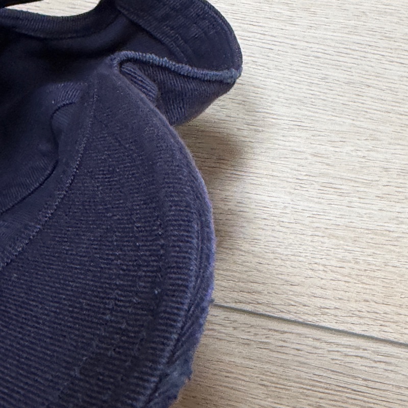 Miumiu棒球帽 褪色刷舊風 深紫色-11