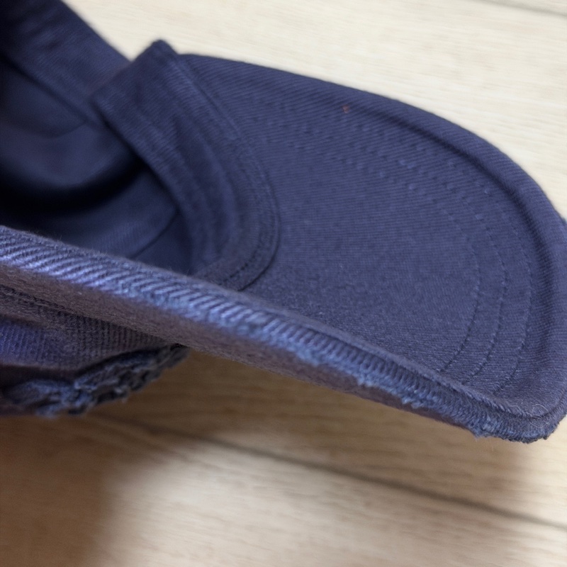 Miumiu棒球帽 褪色刷舊風 深紫色-13