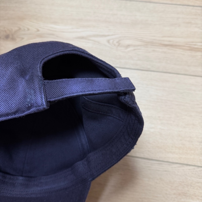 Miumiu棒球帽 褪色刷舊風 深紫色-14