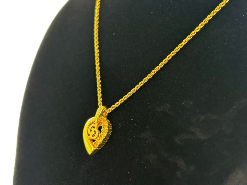 【97新 ✨ 全網最低價！】Dior 中古CD字 項鏈 嶔鑽 (下單前先詢問庫存❗️❗️）-2