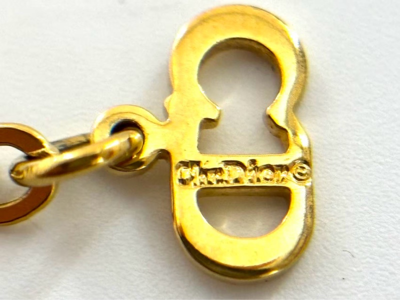 【97新 ✨ 全網最低價！】Dior 中古CD字 項鏈 嶔鑽 (下單前先詢問庫存❗️❗️）-7