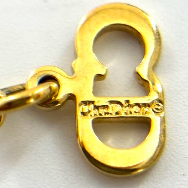 【97新 ✨ 全網最低價！】Dior 中古CD字 項鏈 嶔鑽 (下單前先詢問庫存❗️❗️）-8