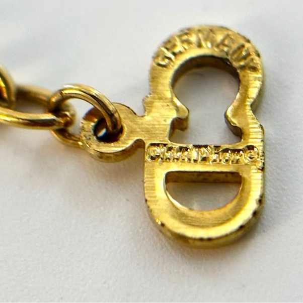 【95新 ✨ 全網最低價！】 Dior中古德標鏤空亮鑽吊墜(下單前先詢問庫存❗️❗️）-7